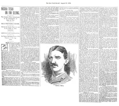 Uncover Tesla’s Genius — 110 rare works, writings, and technical papers